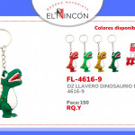 DZ LLAVERO DINOSAURIO BMR-4616-9