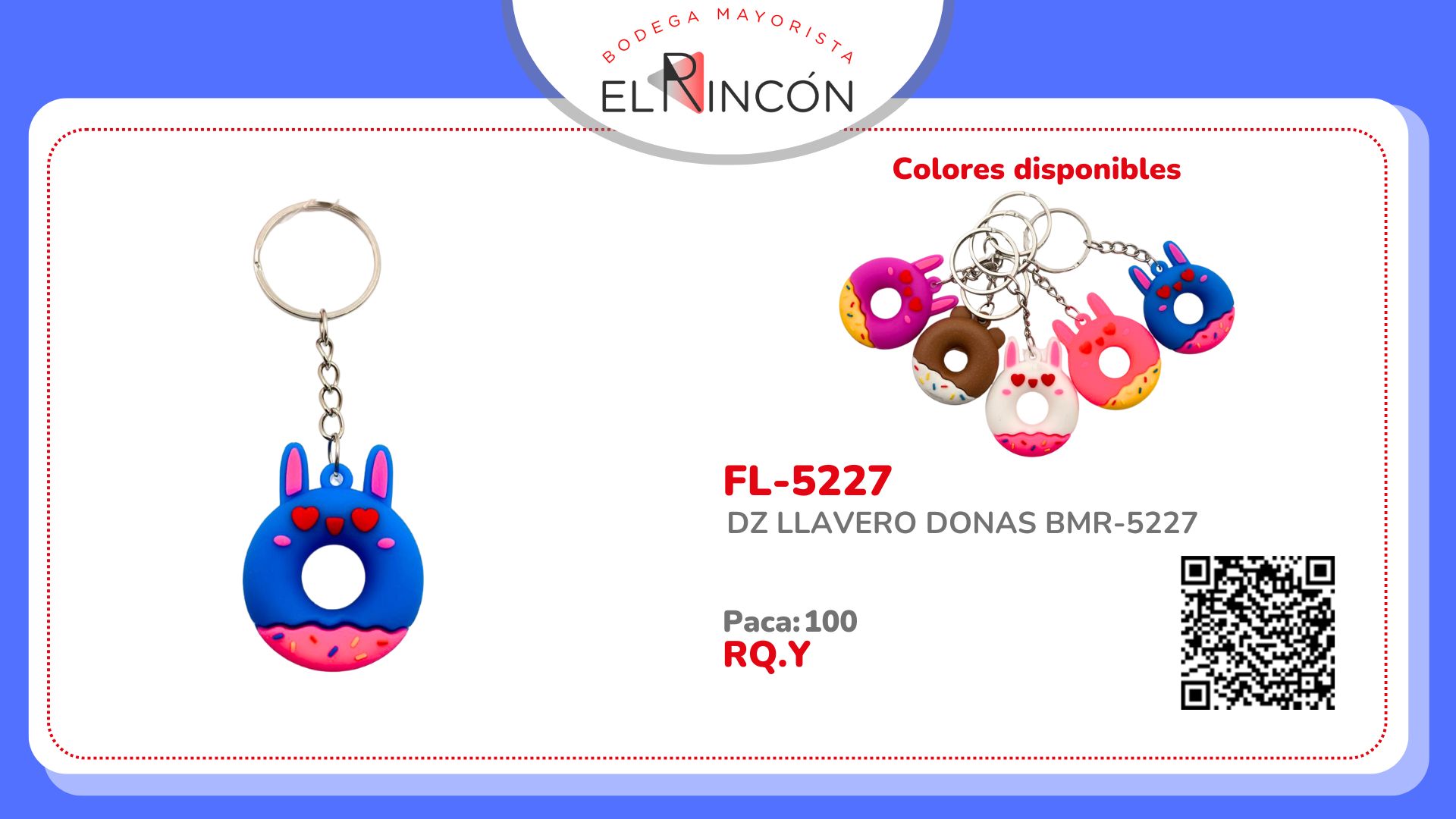DZ LLAVERO DONAS BMR-5227