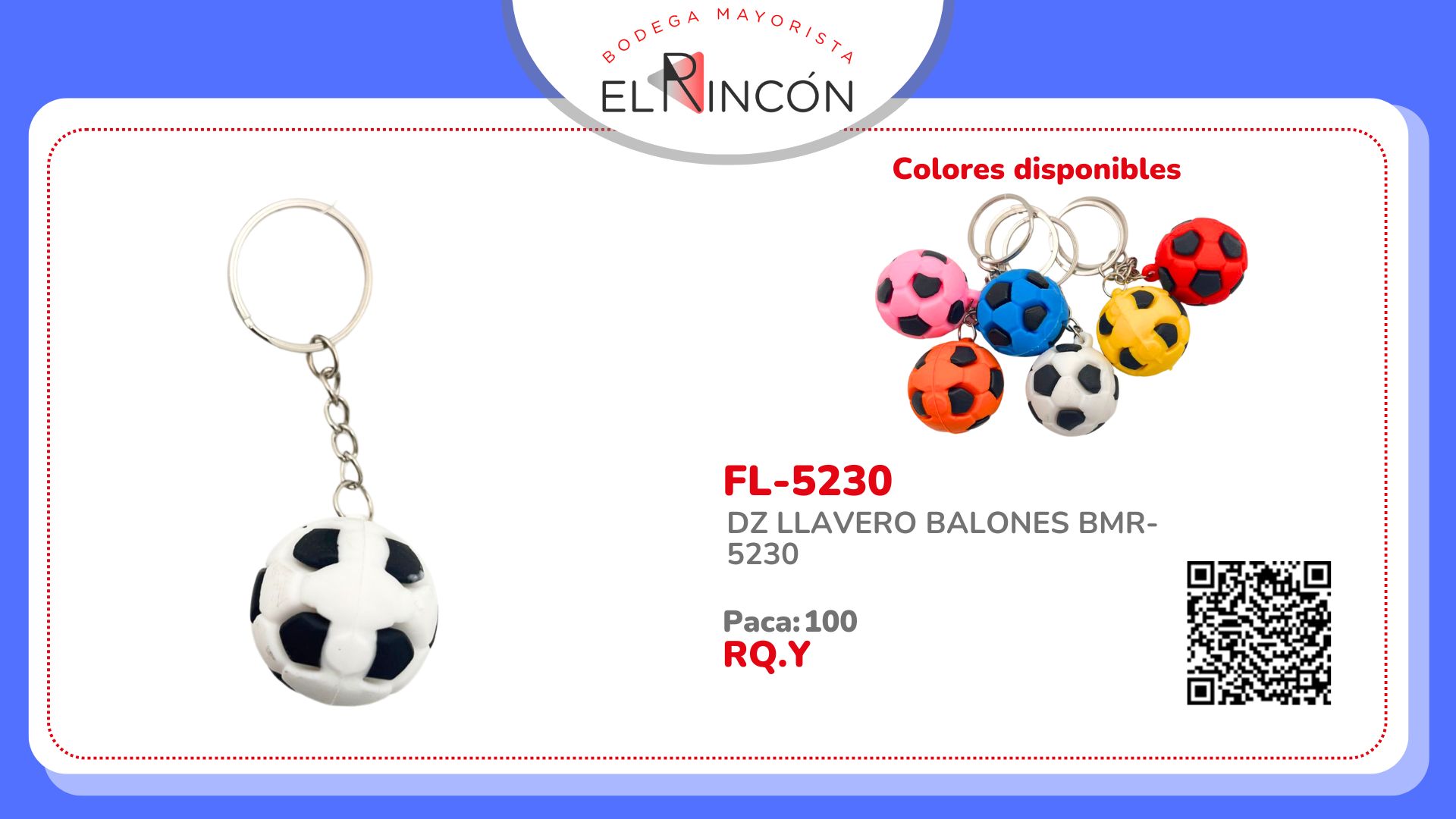 DZ LLAVERO BALONES BMR-5230