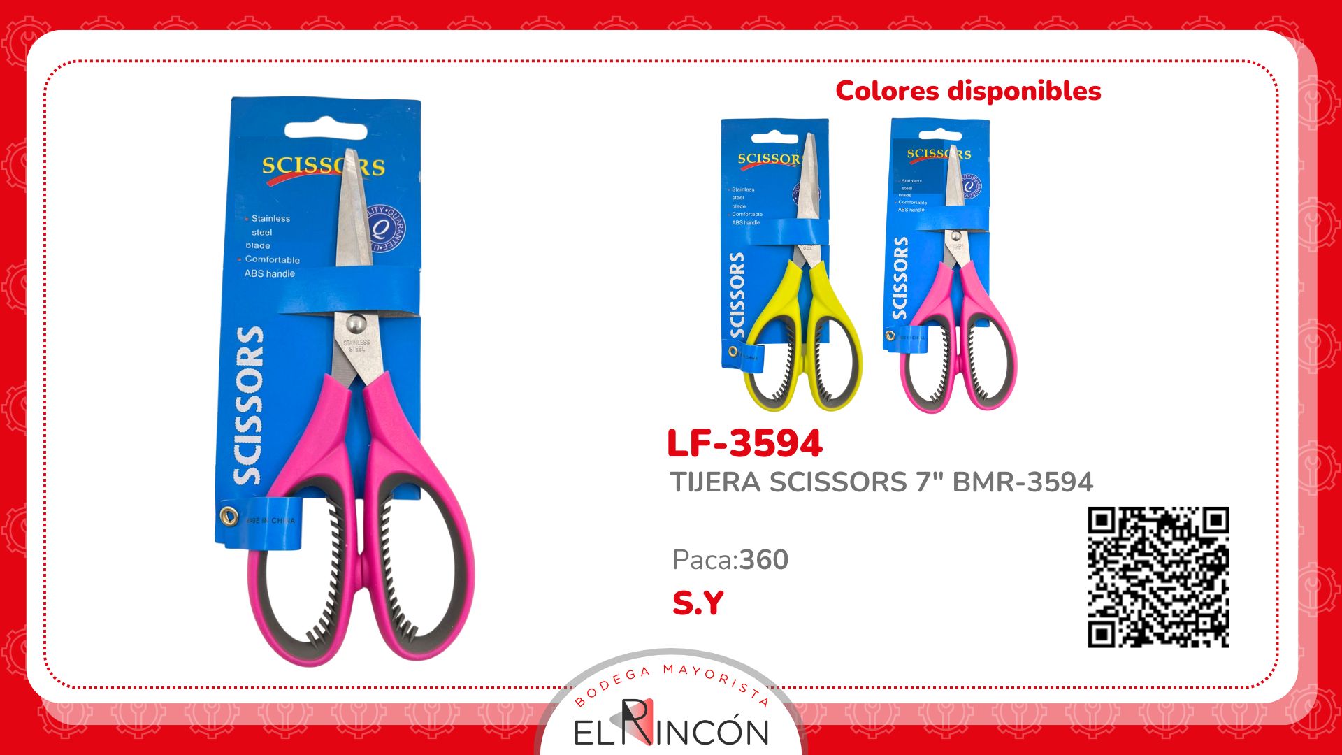 TIJERA SCISSORS 7" BMR-3594