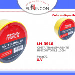 CINTA TRANSPARENTE RINCONTOOLS 100M BMR-3916