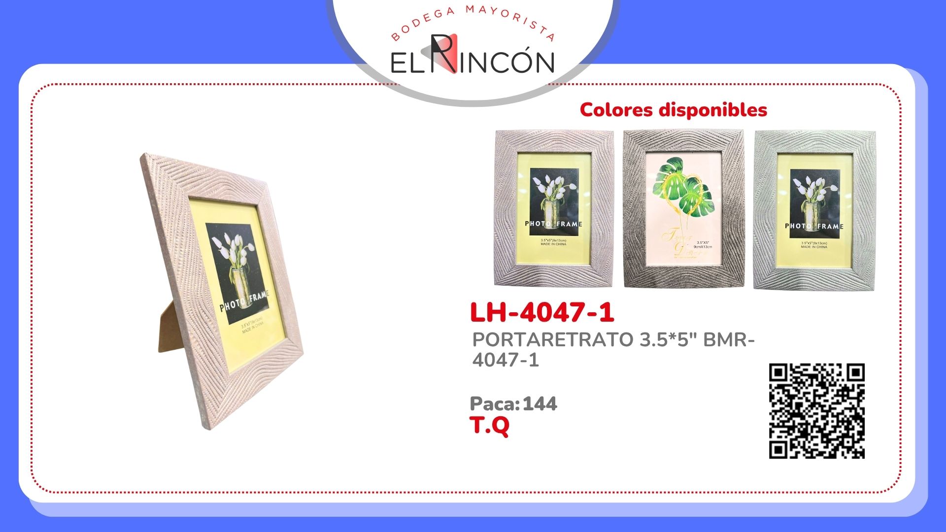 PORTARETRATO 3.5*5" BMR-4047-1