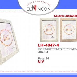 PORTARETRATO 6*8" BMR-4047-4