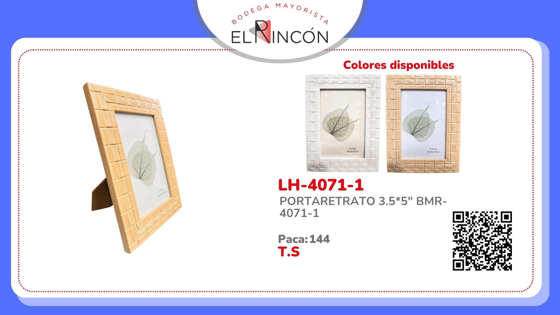 PORTARETRATO 3.5*5" BMR-4071-1