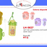 SET DE LONCHERA ESTAMPADA BMR-5627