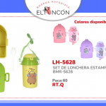 SET DE LONCHERA ESTAMPADA BMR-5628
