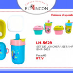 SET DE LONCHERA ESTAMPADA BMR-5629