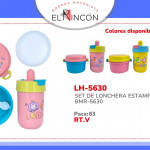 SET DE LONCHERA ESTAMPADA BMR-5630