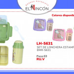 SET DE LONCHERA ESTAMPADA BMR-5631