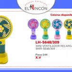 MINI VENTILADOR RECARGABLE BMR-5648/309