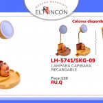 LAMPARA CAPIBARA RECARGABLE BMR-5741/SKG-09