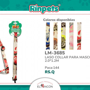 LASO COLLAR PARA MASCOTAS 2.0*1.2M BMR-3685