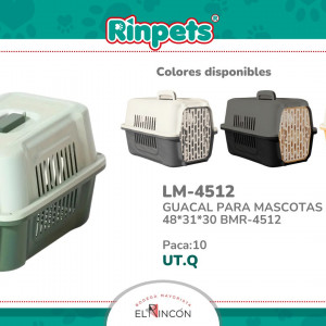 GUACAL PARA MASCOTAS 48*31*30 BMR-4512