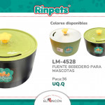 FUENTE BEBEDERO PARA MASCOTAS BMR-4528