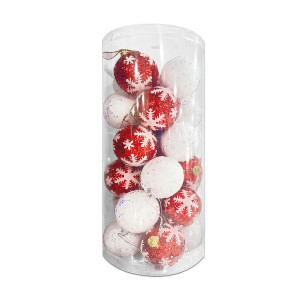 BOLA NAVIDEÑA B/R 6CM X24