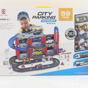 PISTA DE CARROS LUJO 59 PZS EN CAJA 0908-66A