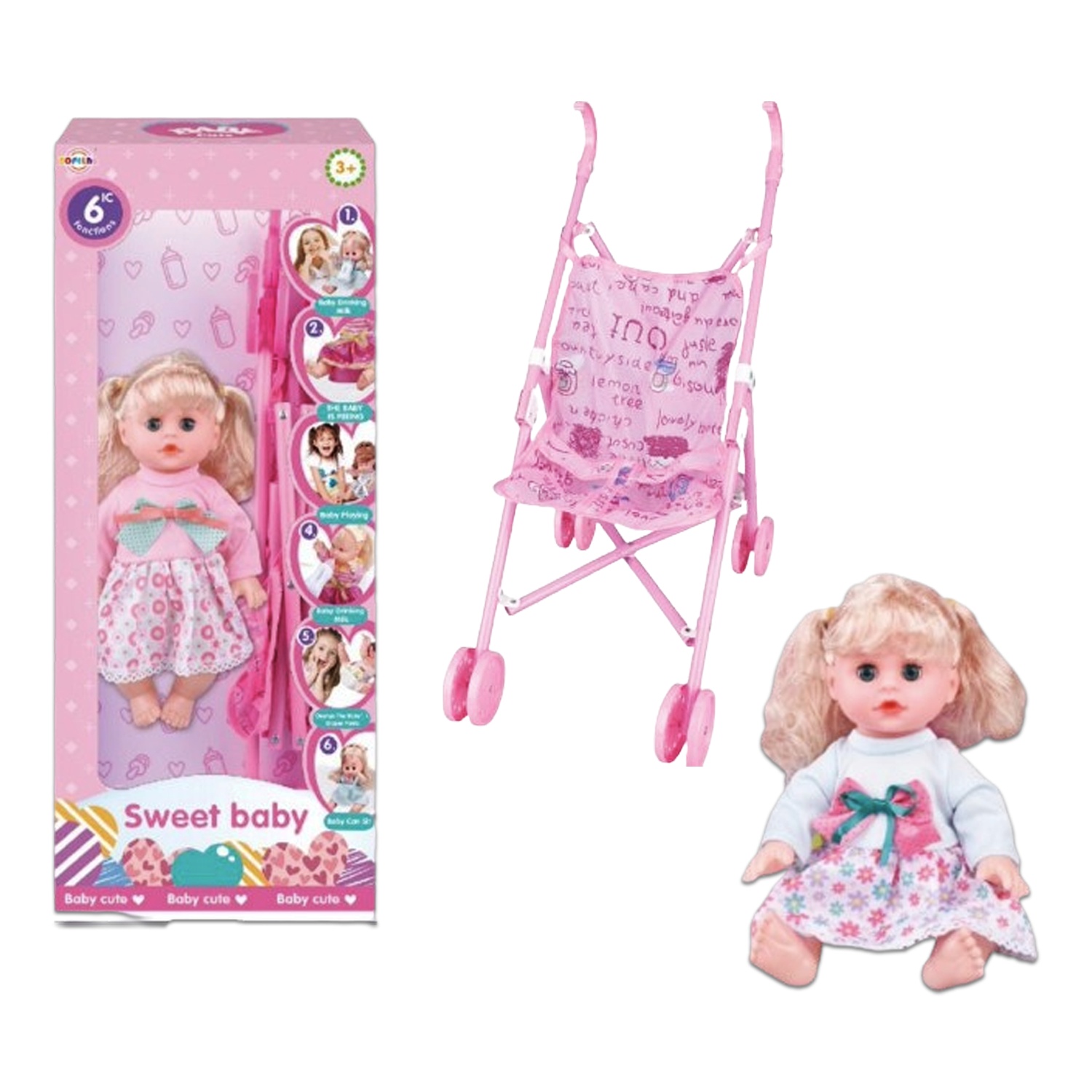 COCHE COLORES GD BEBE K006-13