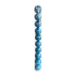 BOLA NAVIDEÑA AZUL CLARO 6CM X10