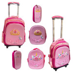 SET BOLSO CON RUEDAS NIÑA