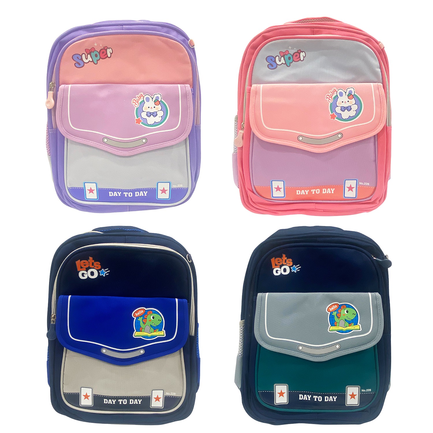 BOLSO INFANTIL DINOSAURIO