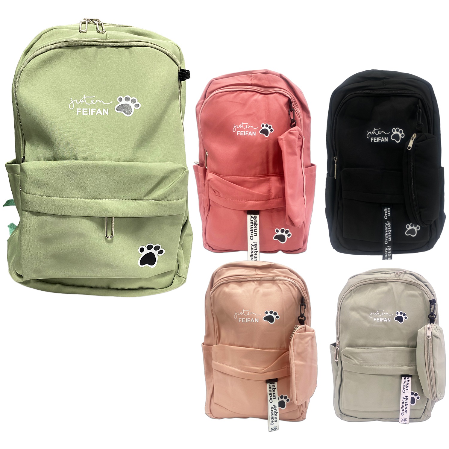 BOLSO HUELLA CON CARTUCHERA