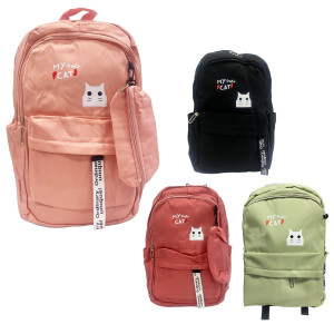 BOLSO GATO CON CARTUCHERA