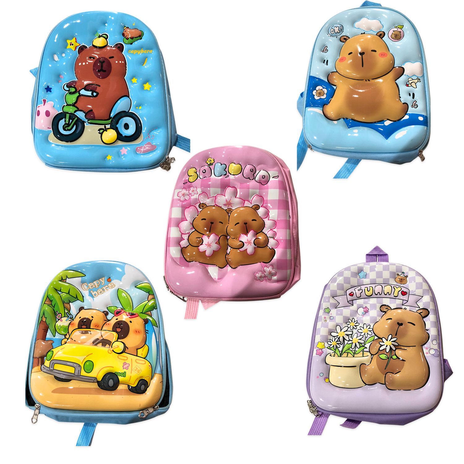 BOLSO CAPIBARA ALTO RELIEVE