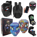 MOCHILA CON PANTALLA LED SD