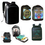 MOCHILA CON PANTALLA LED HD