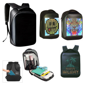 MOCHILA CON PANTALLA LED HD
