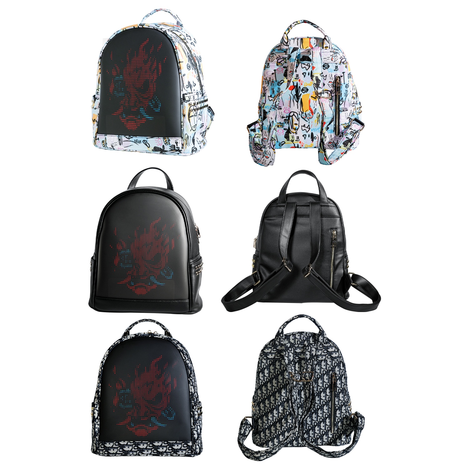 MOCHILA CON PANTALLA HD