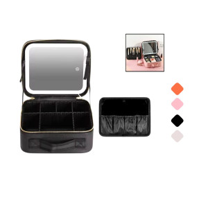 ORGANIZADOR DE MAQUILLAJE LUJO CON LUZ DK-3584