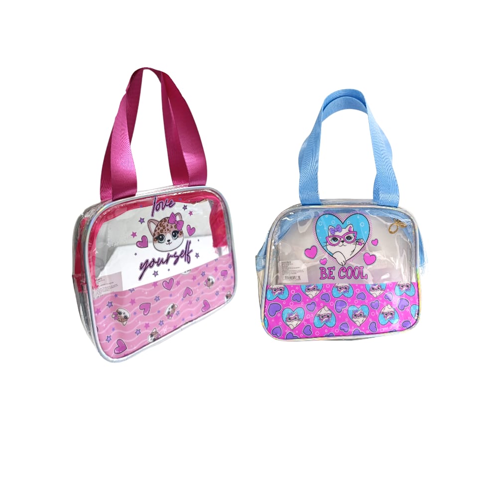 COSMETIQUERA ESTAMPADA GATITO DK-4473