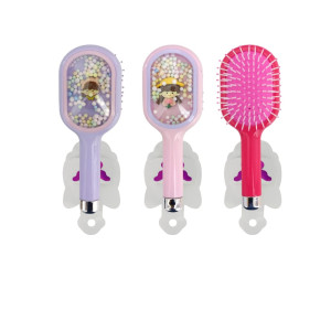 CEPILLO FINO APLIQUE MUÑECO DK-3709