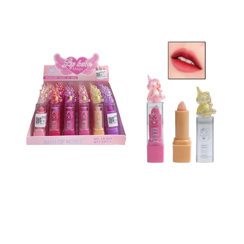 LABIAL MAGICO UNICORNIO LB-89A (CJAX24)