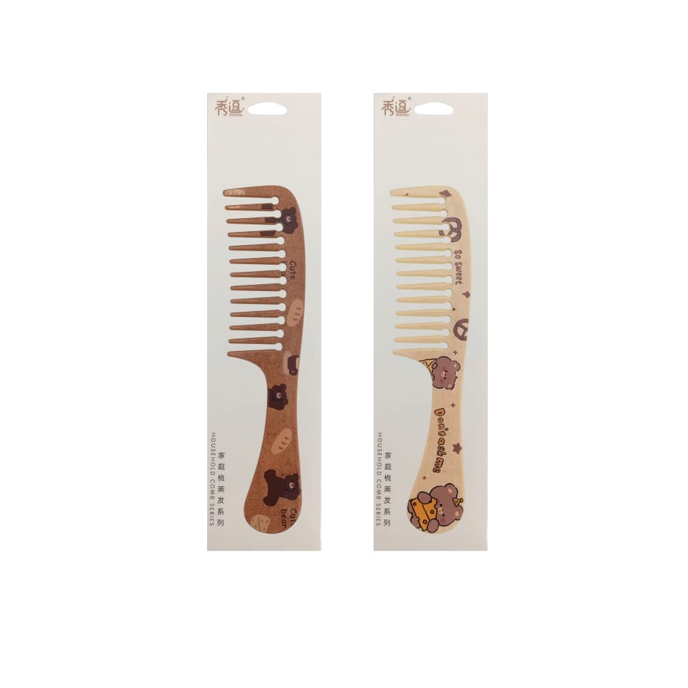 PEINETA ESTAMPADO OSITOS MD DK-3738 (PQTX12)