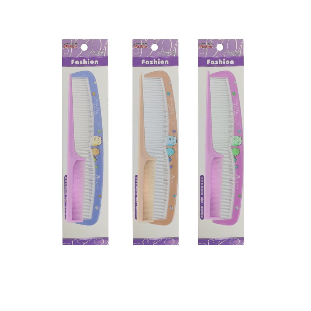 SET DE PEINETA X2 COLORES PASTEL DK-3768