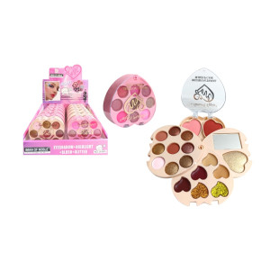 SOMBRA ABINICO CORAZON LOVE X19 TONOS 6669A (CJX12)