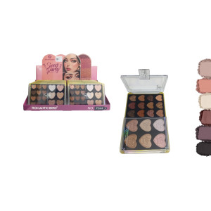 SOMBRA CON ILUMINADOR SWEET PARTY X18 TONOS F644A (CJAX12)