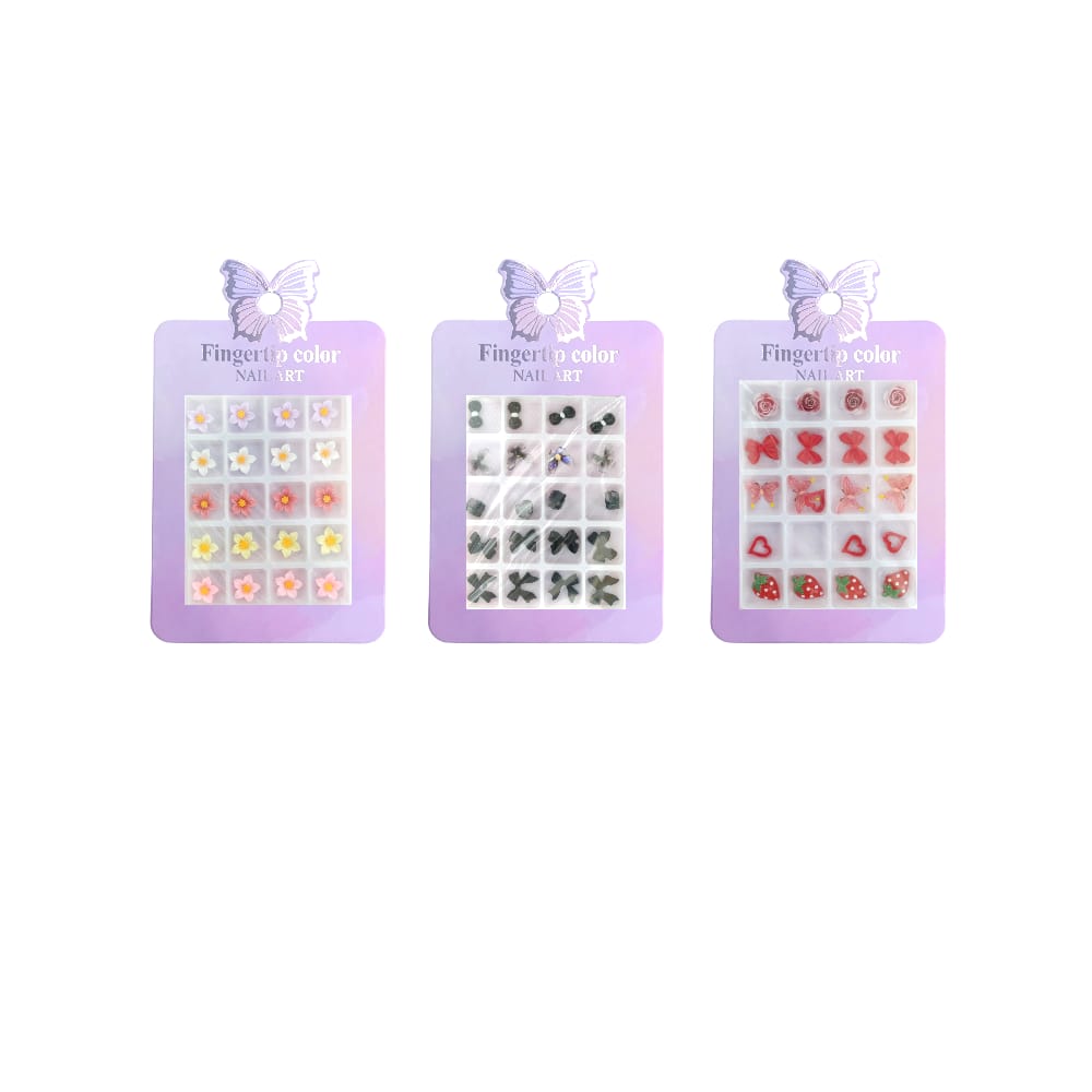 APLIQUE PARA UÑAS DK-3393 (PQTX12)