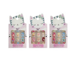 SET UÑA POSTIZA INFANTIL DECORADA DK-3426