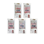 SET UÑAS POSTIZAS DECORADA X24PCS DK-H24-09 (PQTX12)