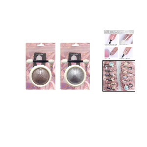 ESCARCHA PARA UÑAS COLORES SURTIDO GD DK-3407 (PQTX12)