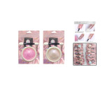 ESCARCHA PARA UÑAS COLORES SURTIDO DK-3408 (PQTX12)