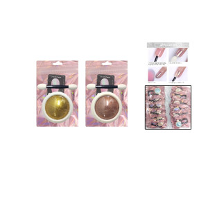 ESCARCHA PARA UÑAS COLORES SURTIDO DK-3412 (PQTX12)