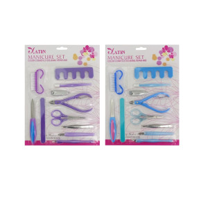 SET DE MANICURE 11 PIEZAS DK-3474 (PQTX12)