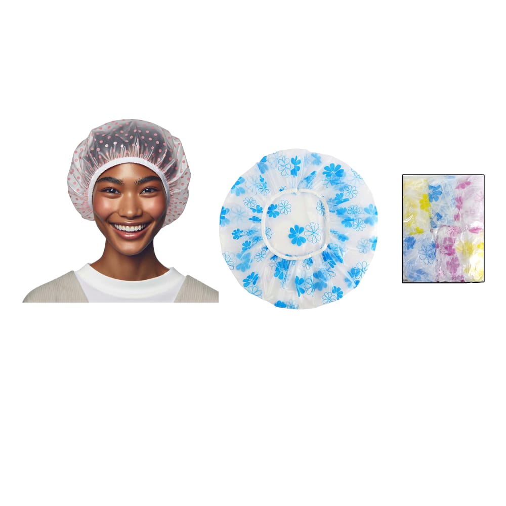 GORRO DE BAÑO ESTAMPADO (PQT X6) DK-3551