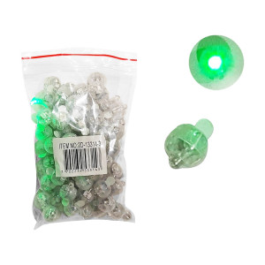 ESFERA MINI CON LUZ LED MULTICOLOR 1.4CM (PQTX100)