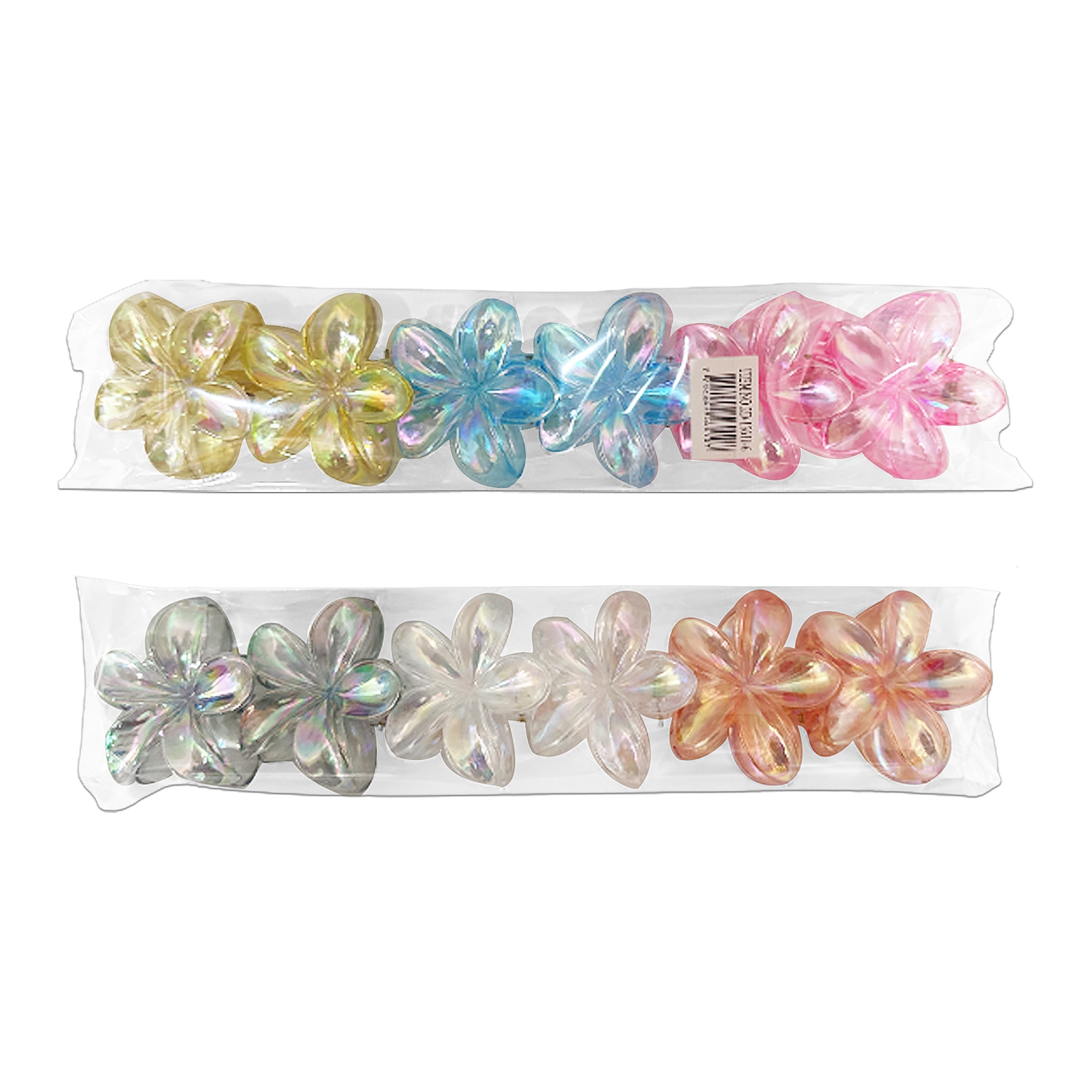 GANCHO FLOR BRILLANTE 6CM (PQTX12)