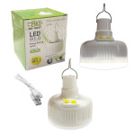 LAMPARA RECARGABLE LUZ BLANCA 30W